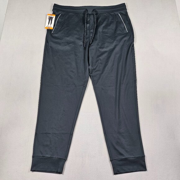 32 Degrees Pants Mens XXL Gray HEAT Performance Jogger Sweat Pants NWT - Picture 1 of 10